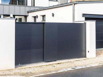 Photos réalisations portail télescopique